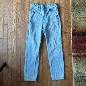 Levi’s 70’s high slim straight jeans